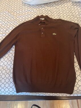 Lacoste Men’s Brown Sweater